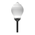 Светодиодный светильник VARTON парковый Omni-R торшерный 40 Вт черный/серый муар