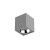 Светодиодный светильник VARTON DL-02 Cube накладной 100х110 мм 12Вт 35° белый/серый/черный