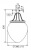 Светильник подвесной GALAD Капля LED-40 LED-40-СПШ/С1 (3700/750/RAL7040/D/0/GEN1)